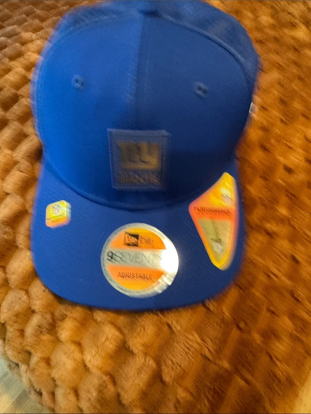 New Era Kids Royal Blue NY Patch Snapback Hat